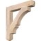 Ekena Millwork Balboa Craftsman Smooth Bracket, Douglas Fir, 3 1/2"W x 24"D x 24"H BKT04X24X24BOA04SDF - alternate 1